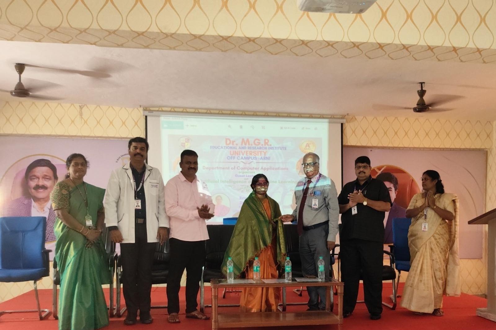 Guest Lecture on Artificial Intelligence and Machine Learning