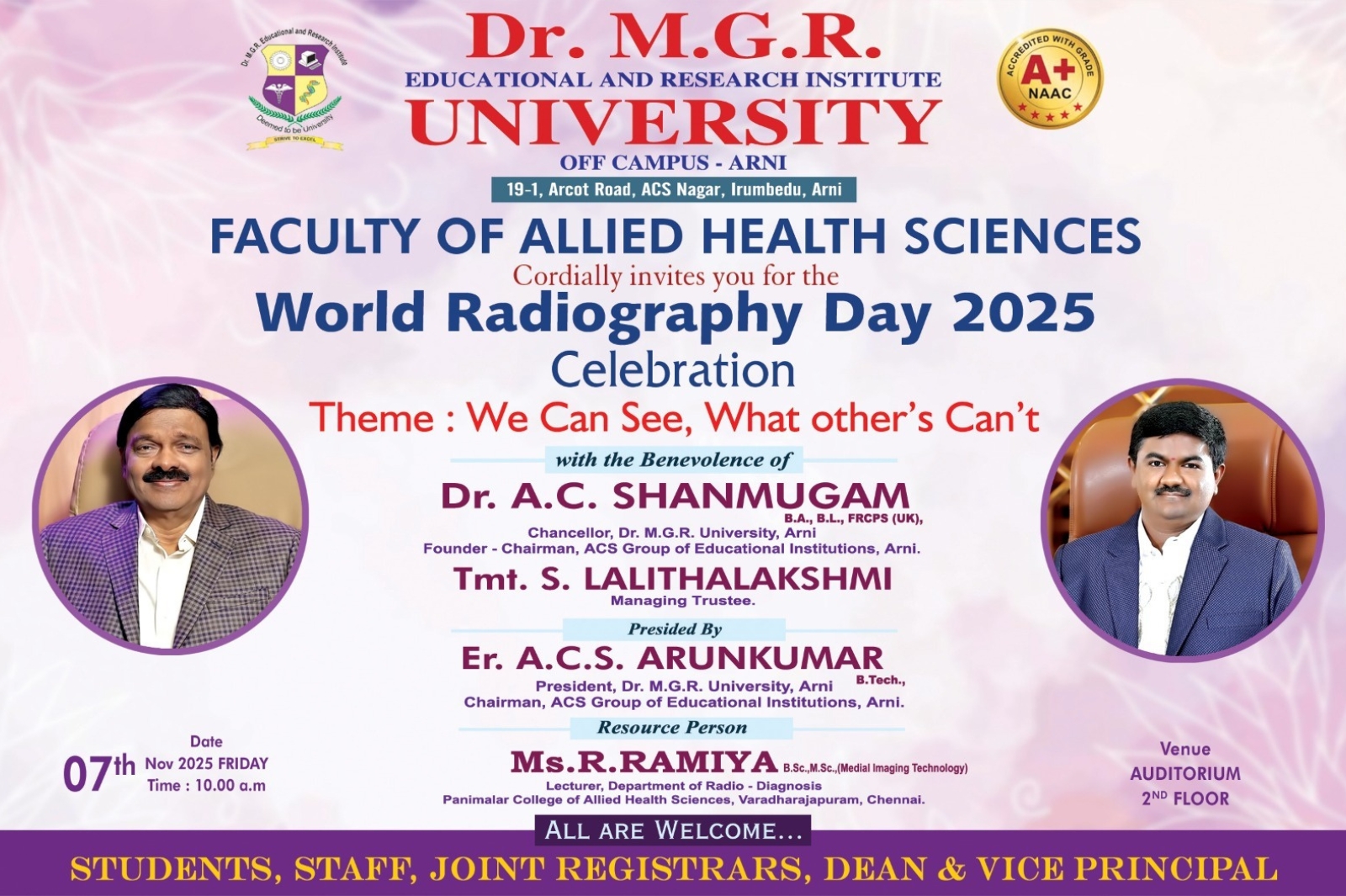 World Radiography Day 2025